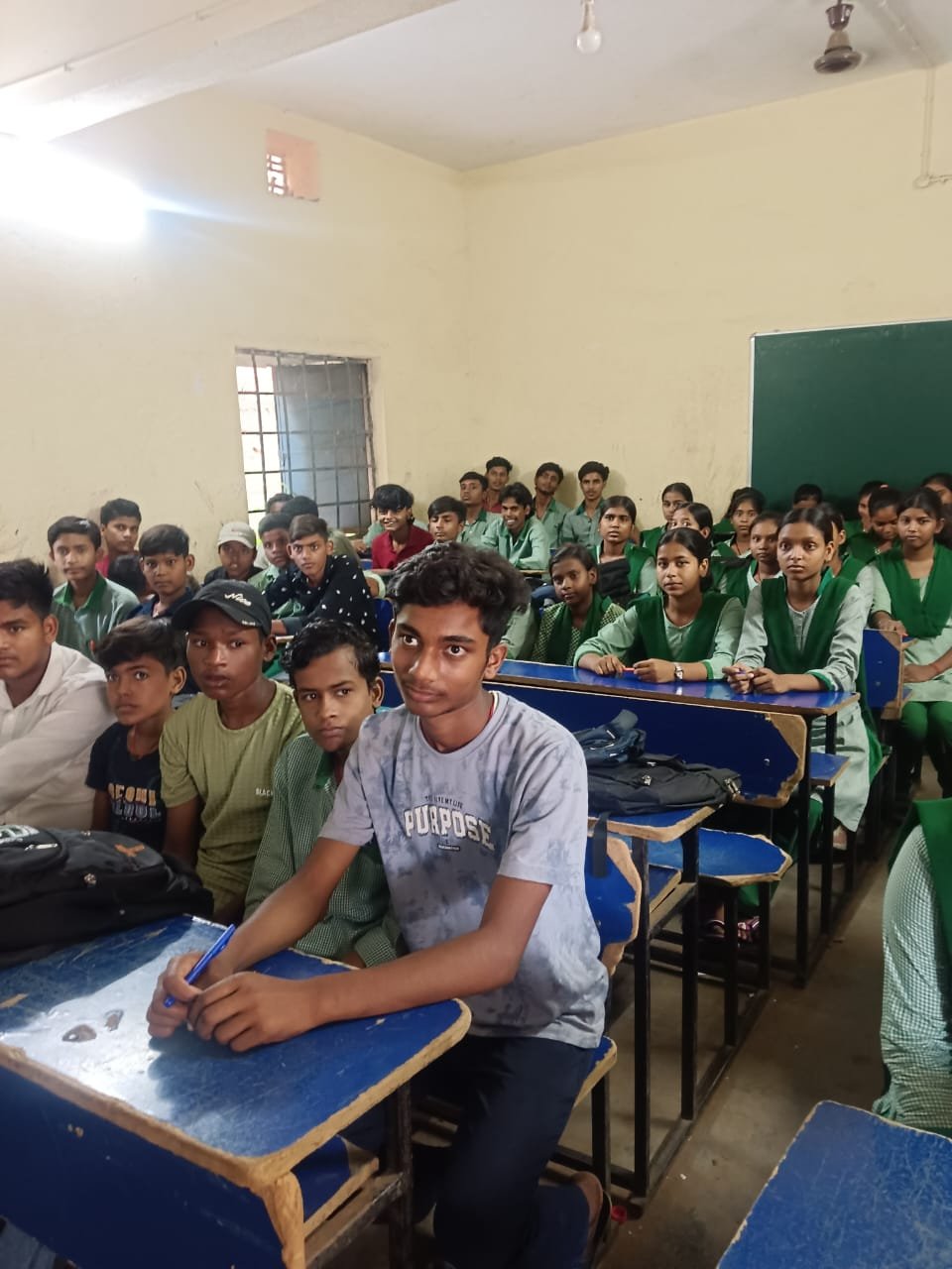 Students in classroom